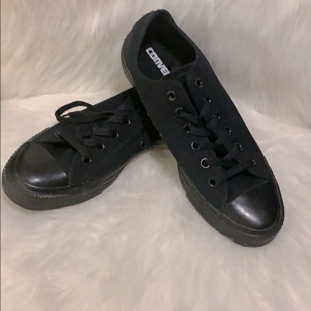 Black Converse Shoes 👟